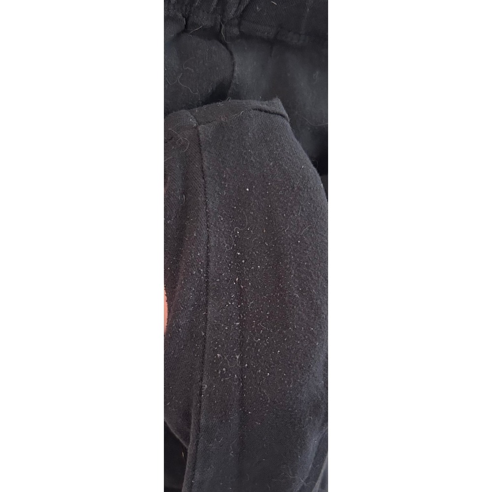 Sun Moda Cropped Leggings Casual Everyday Wear Black Cotton Blend Medium - Picture 4 of 4